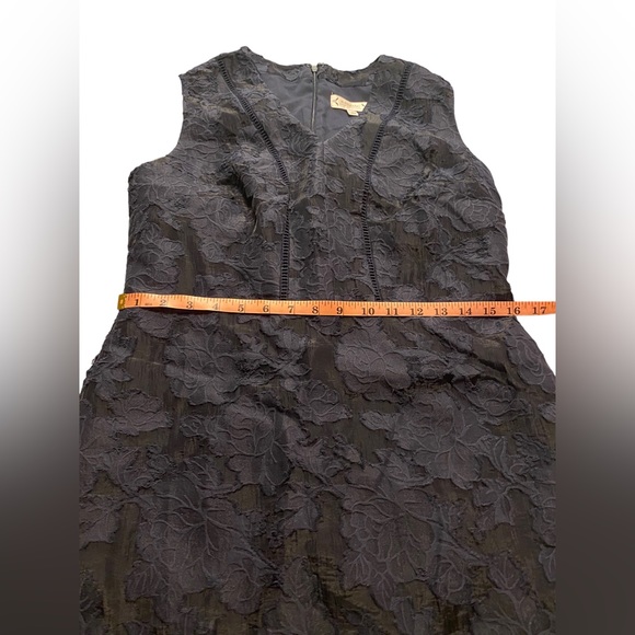 Nanette Lepore, Navy Sleeveless Floral pattern dress, size 8, NWT, $100 - Picture 4 of 12